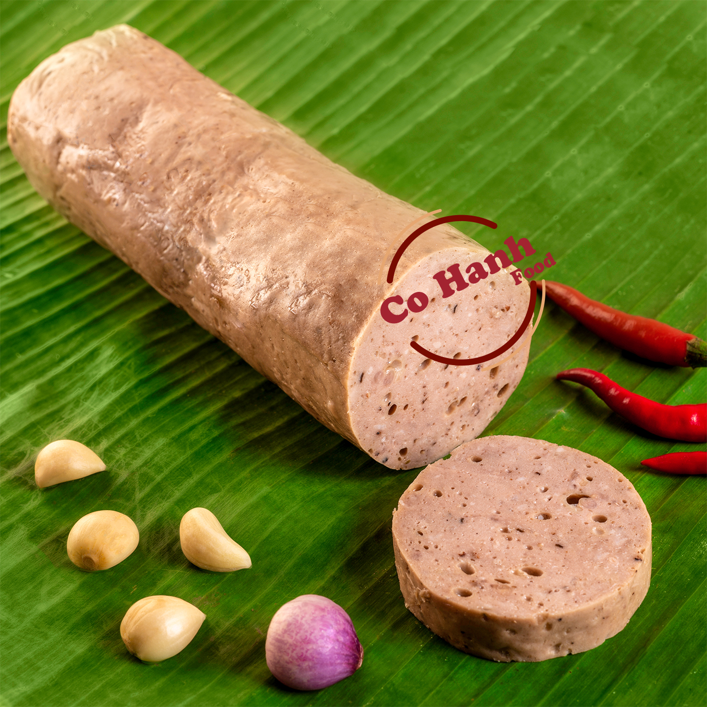 Chả bò Cô Hạnh Food 500gr vị Huế thơm ngon và an toàn CB01 - Giò chả Huế Hạnh Food