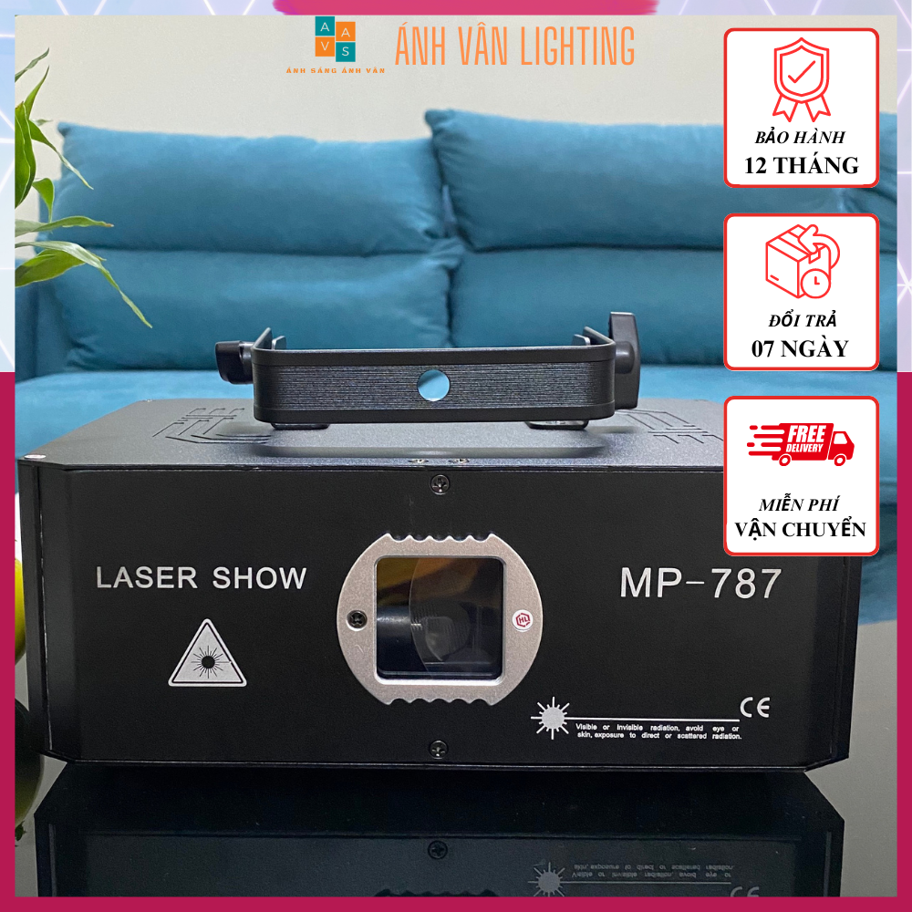 Đèn bay phòng laser mp 787 chiếu hình 3d với hơn 1000 hiệu ứng dùng cho phòng bay, bar, ktv...