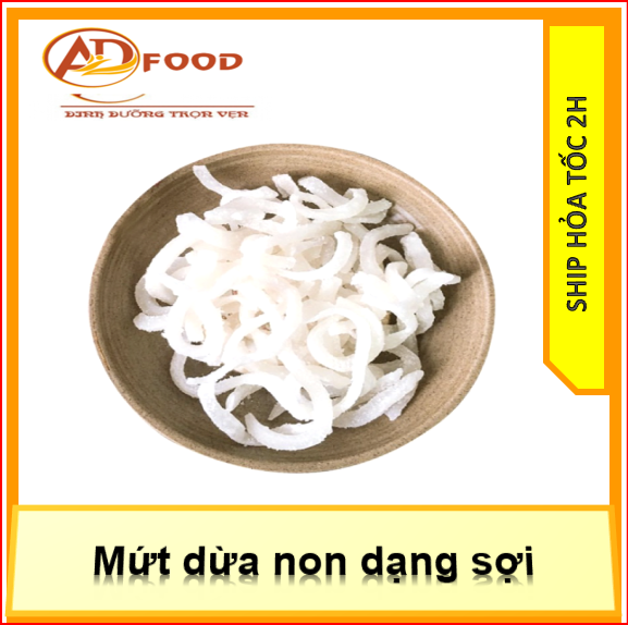 Mứt dừa sợi non gói 500g