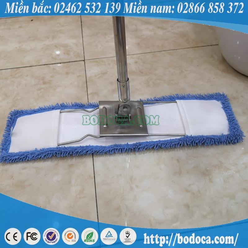 Cây lau nhà bệnh viện inox 60cm Bodoca