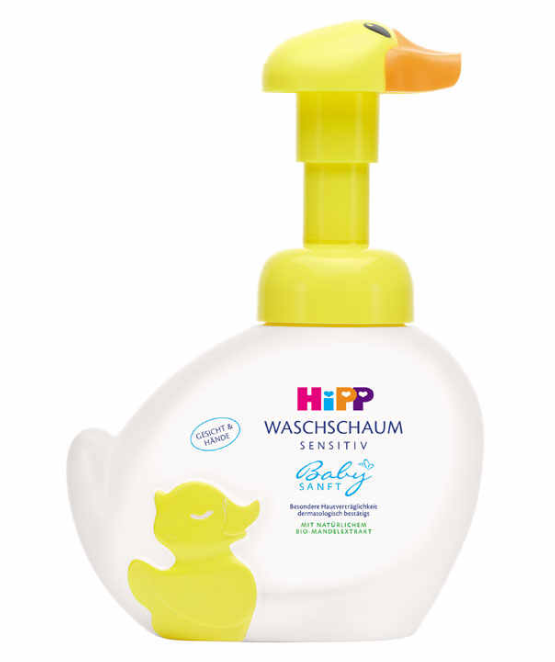 Sữa tắm HiPP Babysanft Waschschaum 250ml Đức