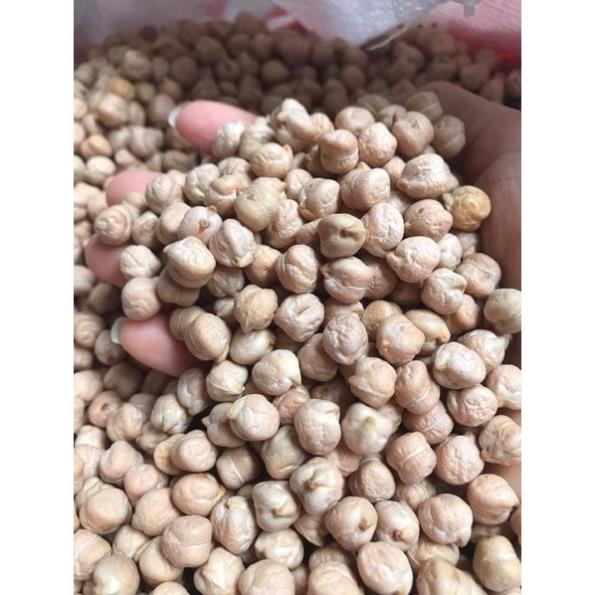 Hạt đậu gà trắng hữu cơ nhập khẩu 1kg cho bé ăn dặm, nấu sữa,…..