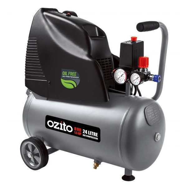 Máy nén khí không dầu hiệu ozito acp-24151 hàng mới 100% nhập khẩu australia