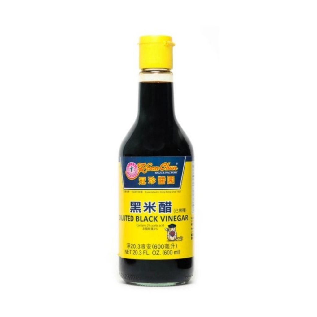 Giấm Đen Hong Kong KoonChun 500ml/ Dấm Đen Diluted Black Vinegar Hong Kong - Nhập Khẩu Chính Hãng