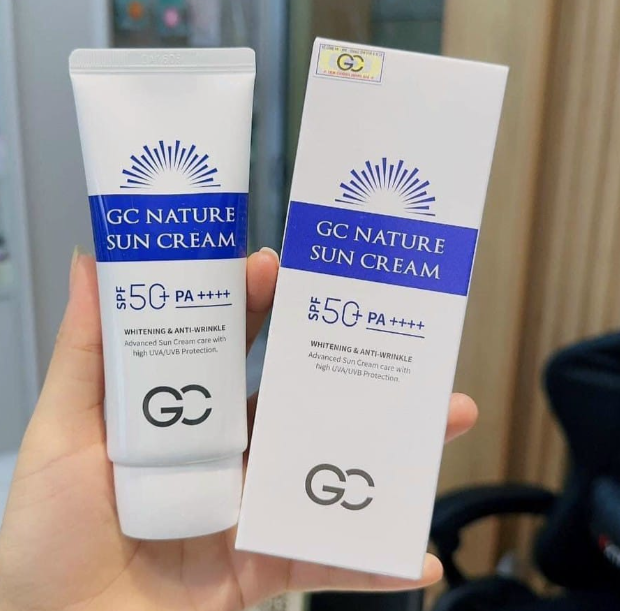 Kem Chống Nắng GC Nature Sun Cream SPF 50+ PA++++ 60ml