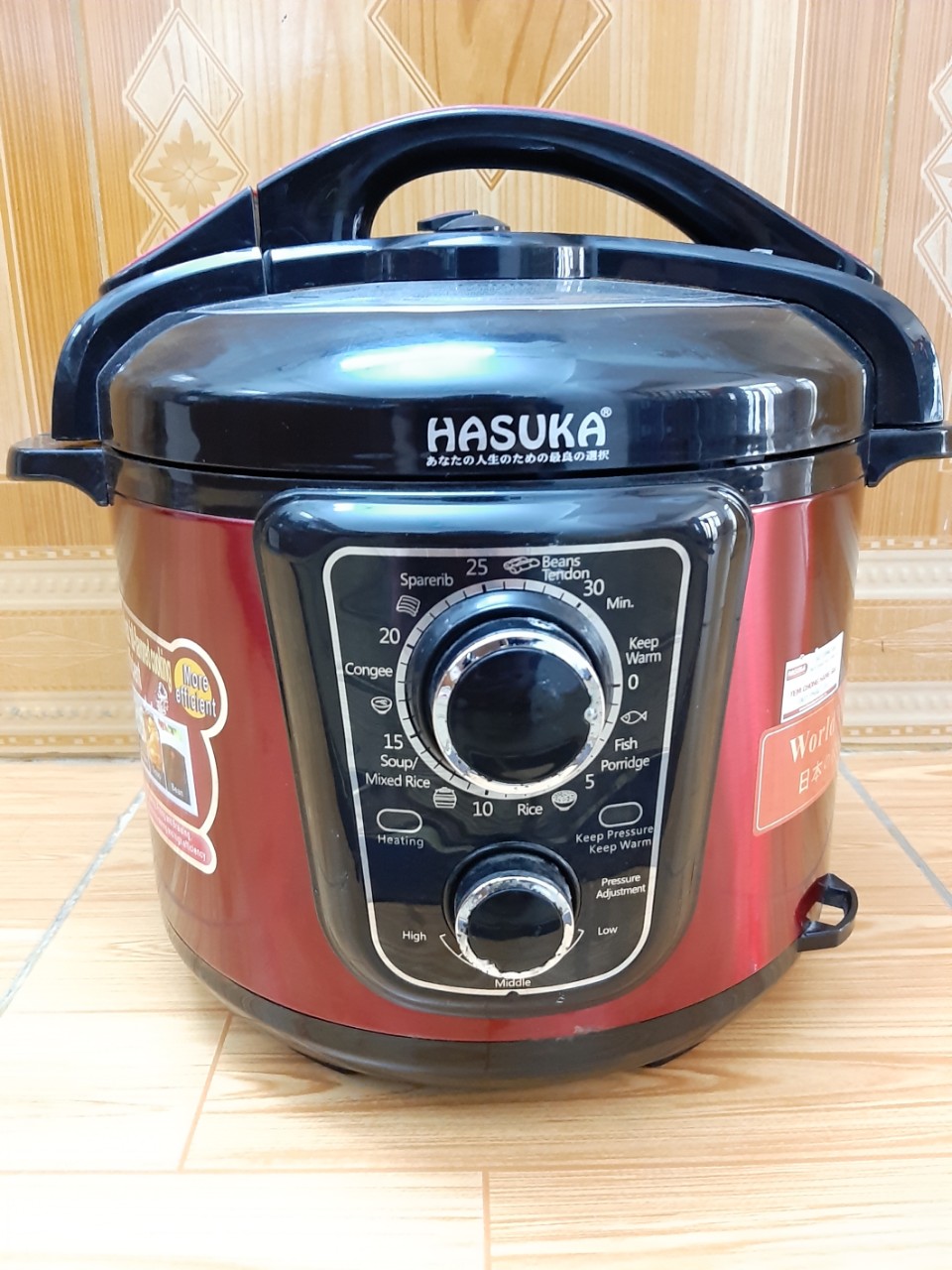 [5 lít][SIÊU BỀN]Nồi áp suất điện đa năng Hasuka HSK-963 -5 lít- Chính Hãng