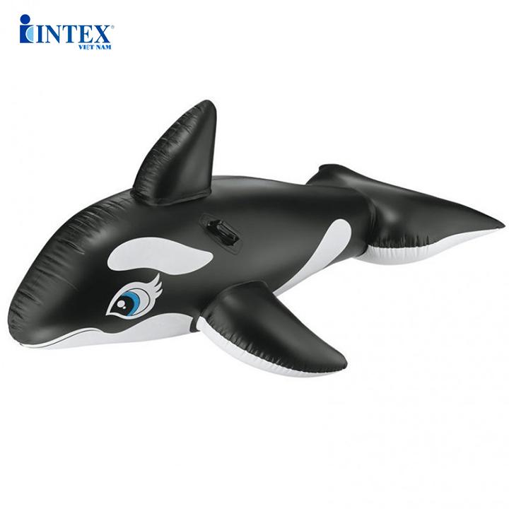 Phao bơi cá voi đen Intex 58561 - Phao bơi cho bé, Phao bơi trẻ em
