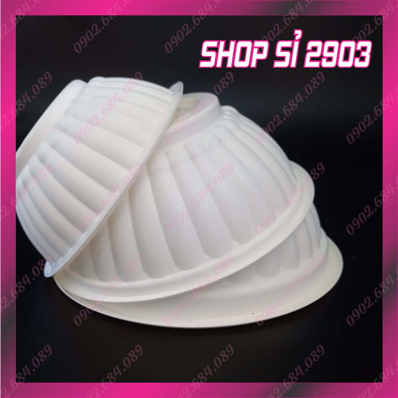 Lốc 50 cái chén nhựa dùng 1 lần