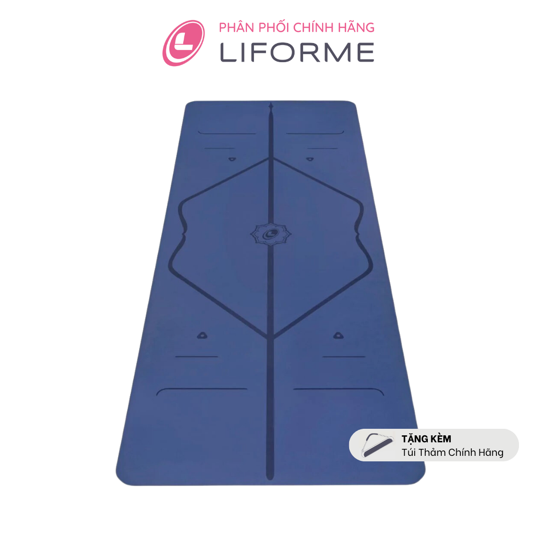 Liforme Signature Yoga Mat 4.2mm - Dusk Blue