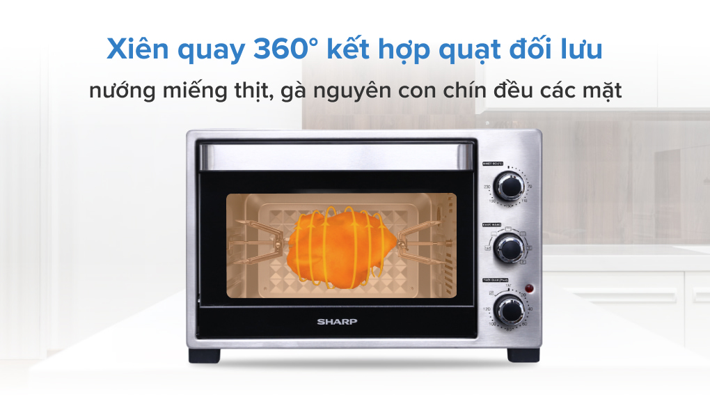 Lò nướng sharp eo-a323rcsv-st