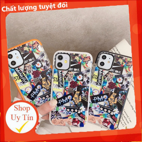[Siêu Sale] Ốp iphone họa tiết hoa cúc 6plus/6splus/7plus/8plus/X/Xs/Xsmax/11/11promax