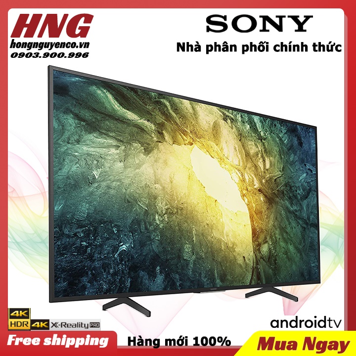 Android tivi sony bravia 4k 65 inch kd-65x7500h - hàng phân phối trực tiếp chính hãng - bảo hành 2 năm toàn quốc