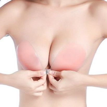 Áo Dán Ngực SiLicon Nhẹ Cao Cấp Nâng Ngực Tạo Khe Gấp Đôi Căng Tròn Bầu Ngực Tạo đường nét quyến rũ cho phụ nữ