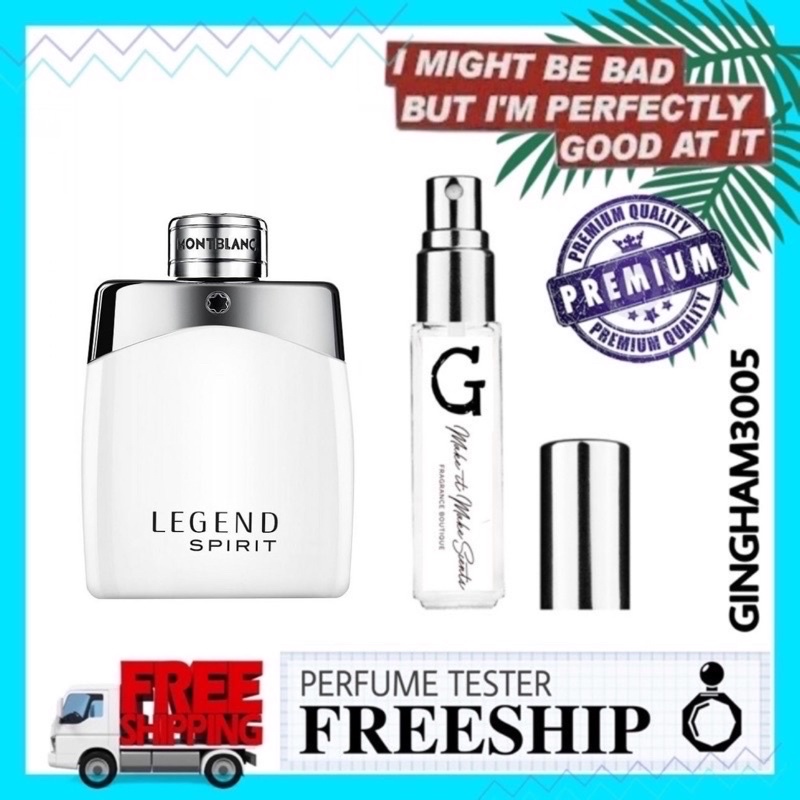 ✦Gh✦ Nước Hoa Dùng Thử Montblanc Legend Spirit (5Ml/10Ml/20Ml)