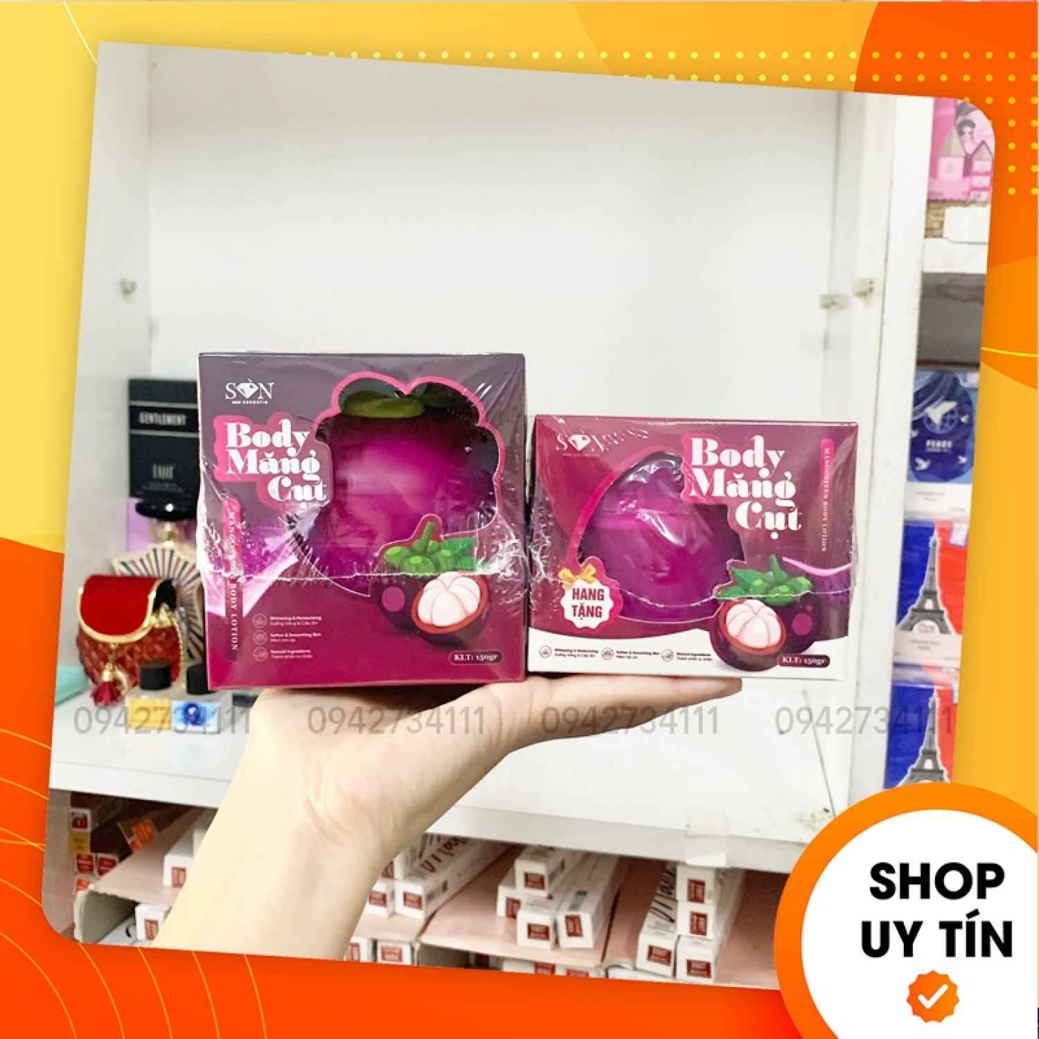 Kem body măng cụt son cosmetics chính hãng 150gr