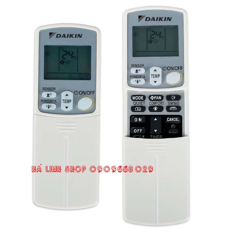 Remote máy lạnh daikin sensor - điều khiển điều hòa daikin sensor - mẫu giống hình