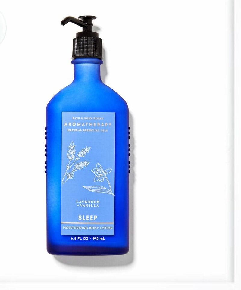 Sữa dưỡng thể thư giãn Bath & Body Works Aromatherapy Sleep Lavender + Vanilla 192ml