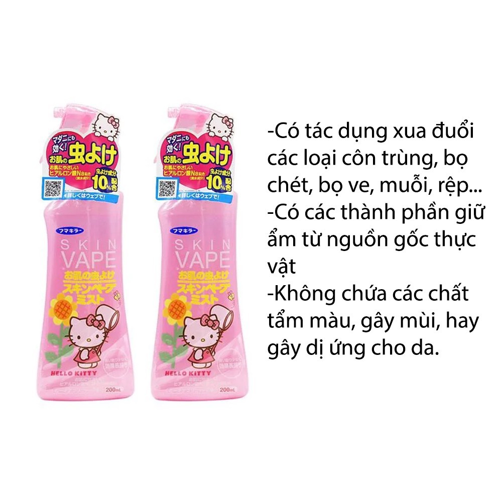 Xịt chống muỗi vape 200ml #nhật bản.