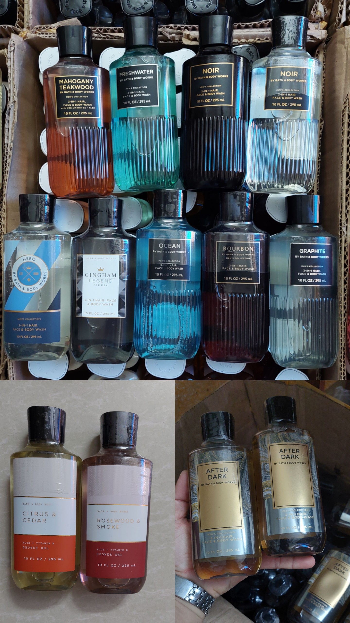 Sữa tắm gội 2in1 bath and body works – men’s collection – bbw
