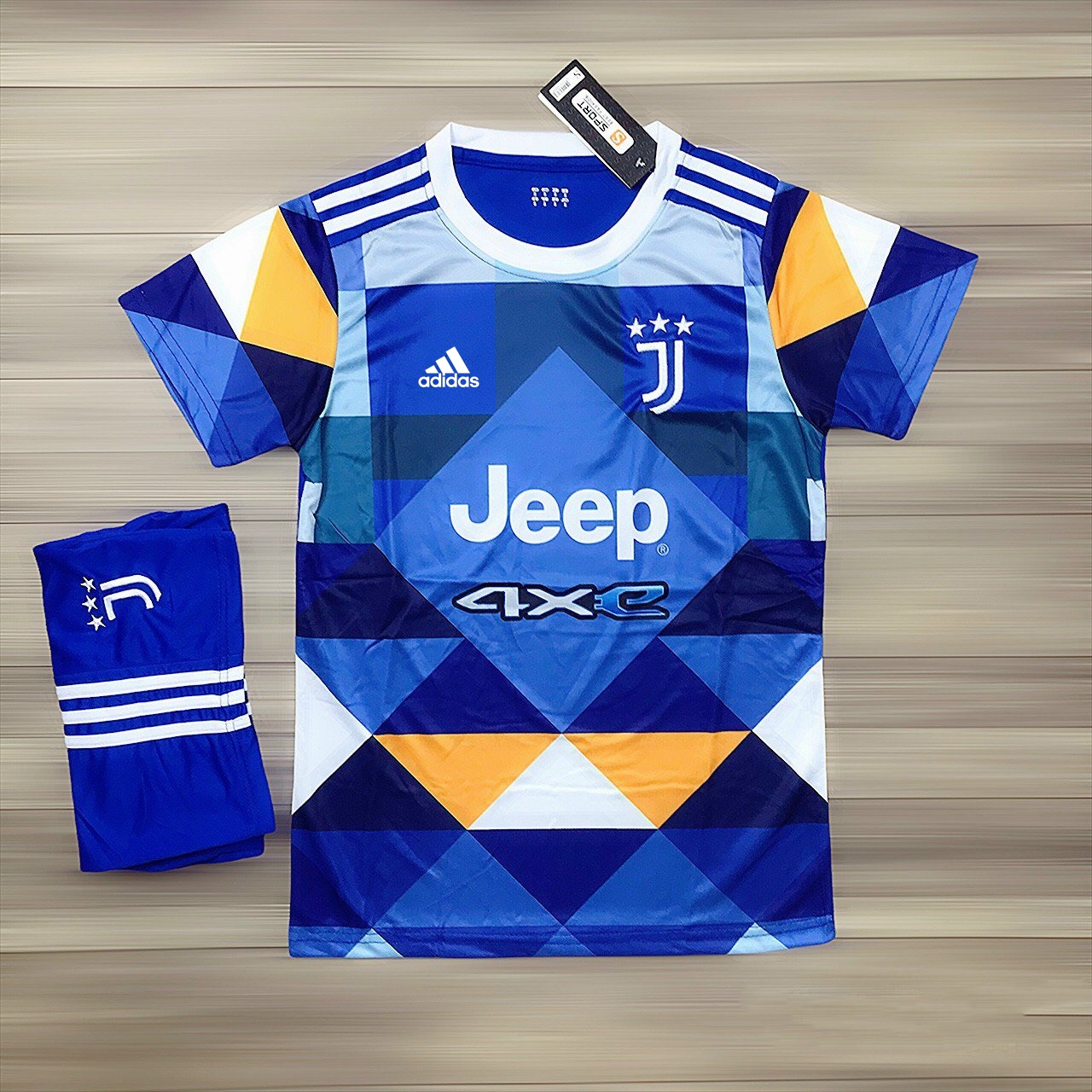 Áo bóng đá clb juventus fc-sân khách-vải mè thái cao cấp