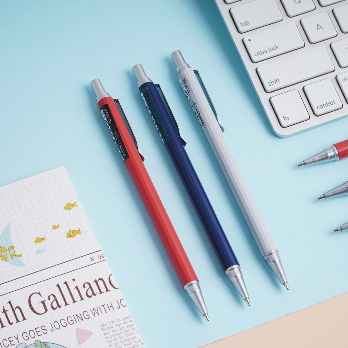 Bút chì bấm 0.7mm classmate nét mịn, thiết kế quai cài tiện lợi cl-mp202