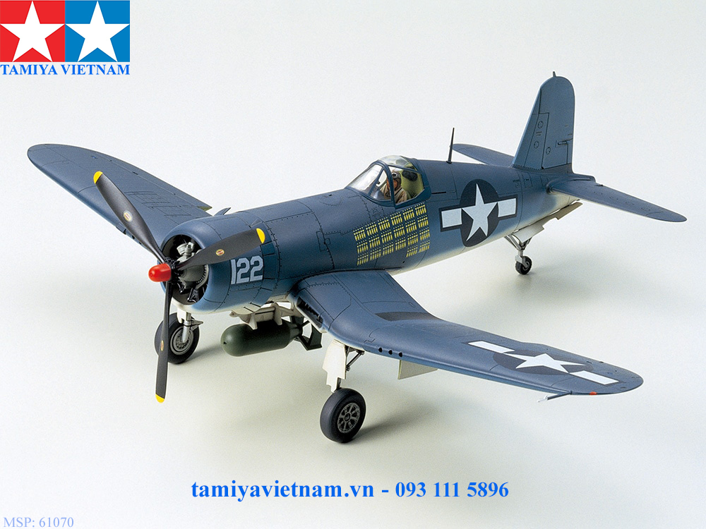 61070 mô hình máy bay quân sự 1/48 scale vought f4u-1a corsair