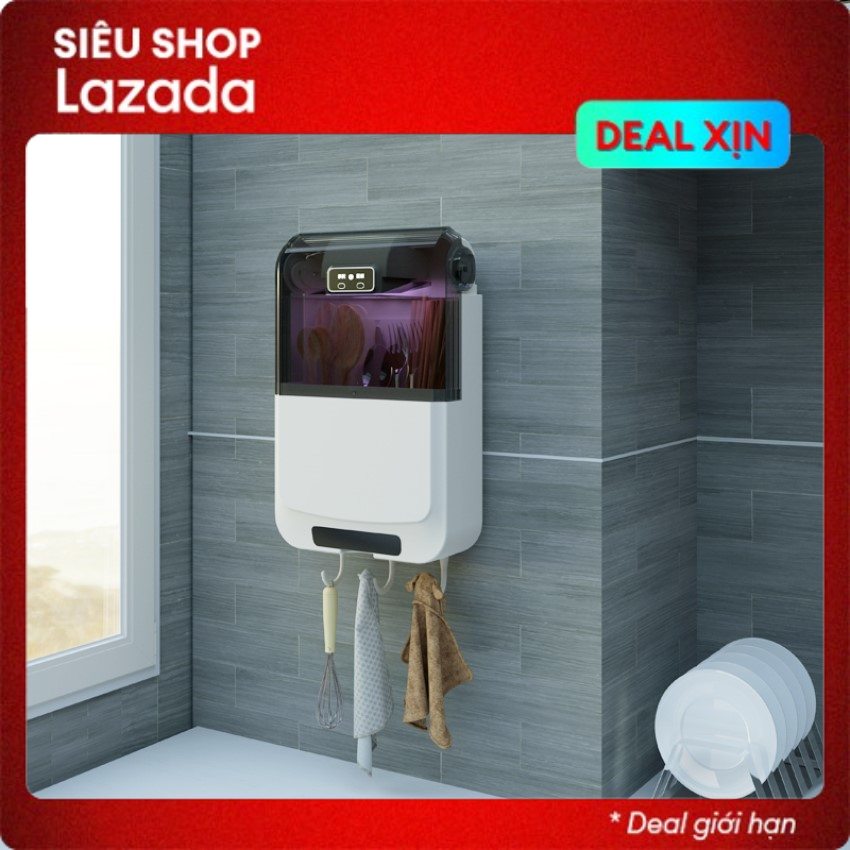 Máy khử khuẩn đũa thìa, loại bỏ hầu hết các loại vi khuẩn bám trên đũa thìa. Bảo vệ sức khỏe gia đình - TAVIR