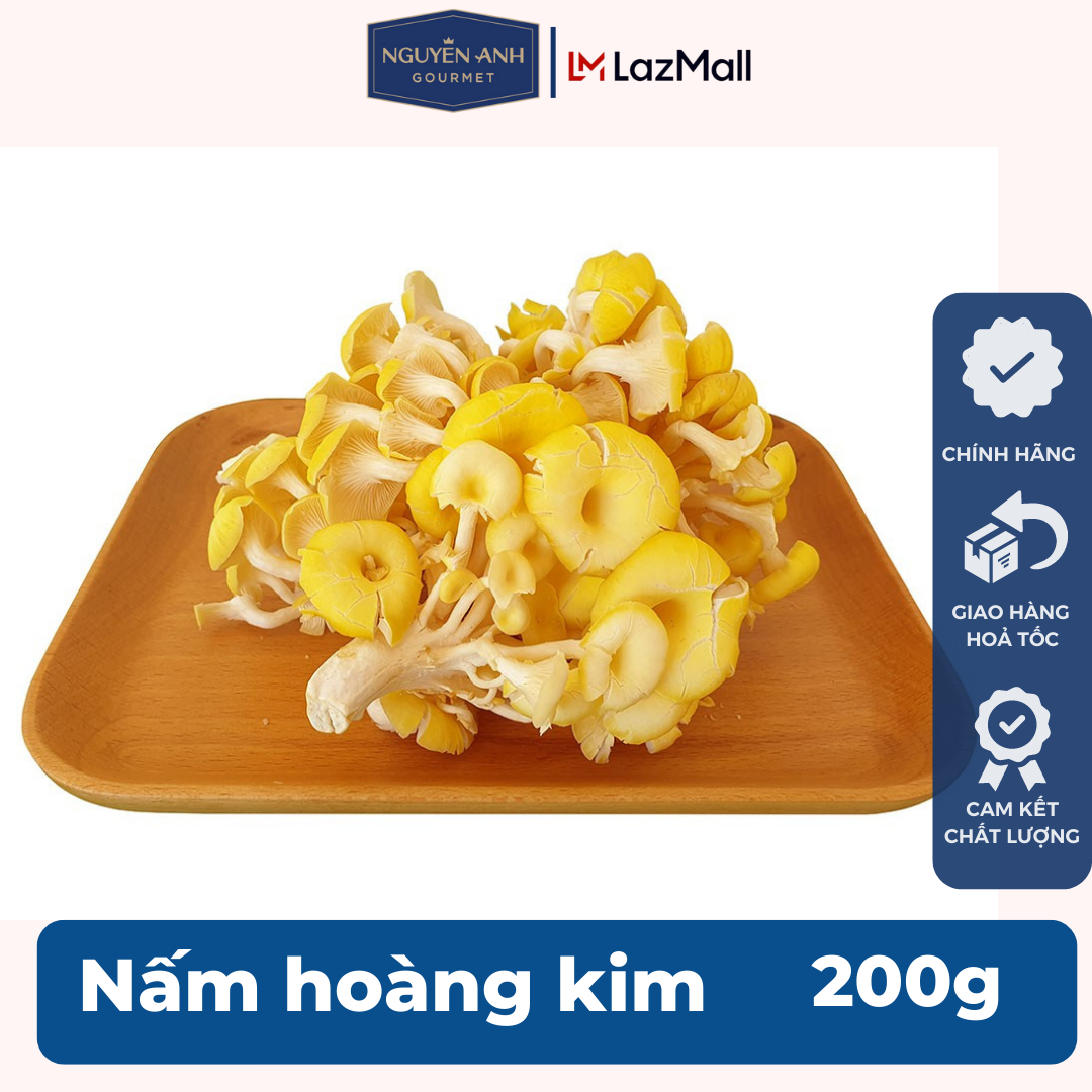 Nấm hoàng kim tươi nông trại Nấm Xanh
