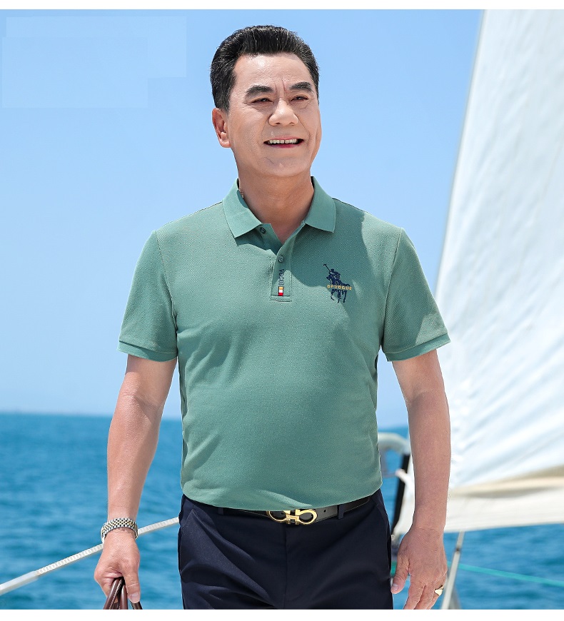 Áo polo trung niên cho bố