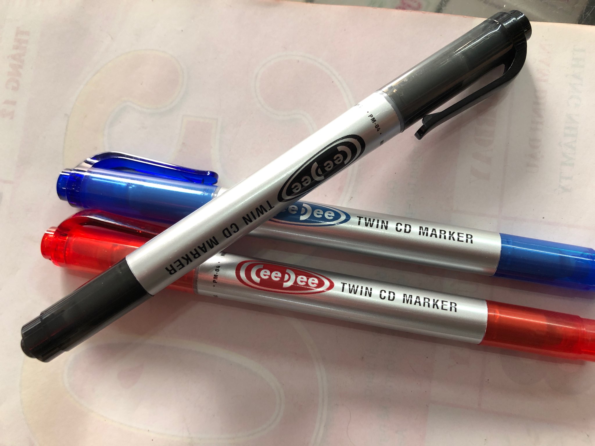 Combo 2 Cây Bút lông dầu nhỏ Thiên Long