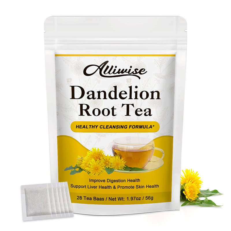 Organic Dandelion Root Tea Strong Liver Health Support Anti