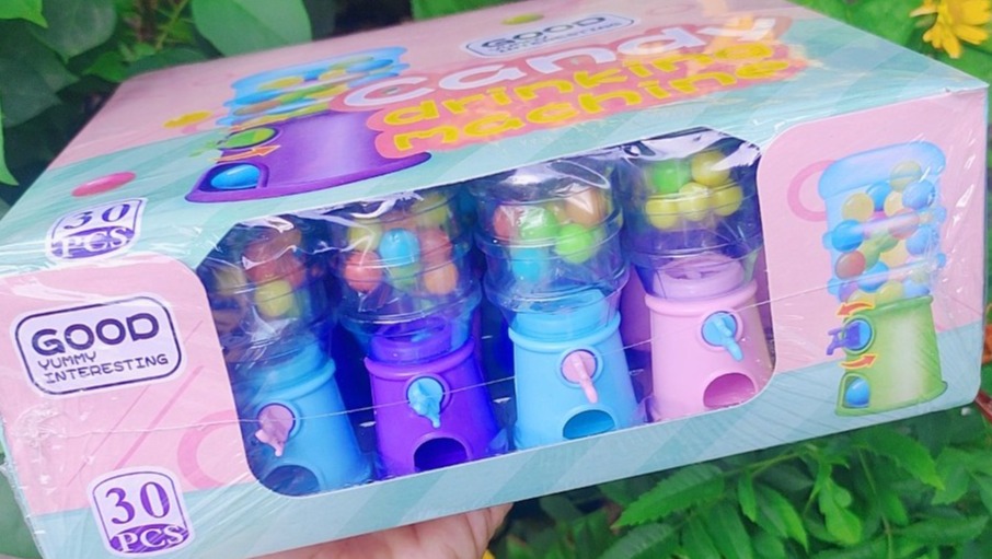 Máy bắn kẹo trái cây candy drinking machine