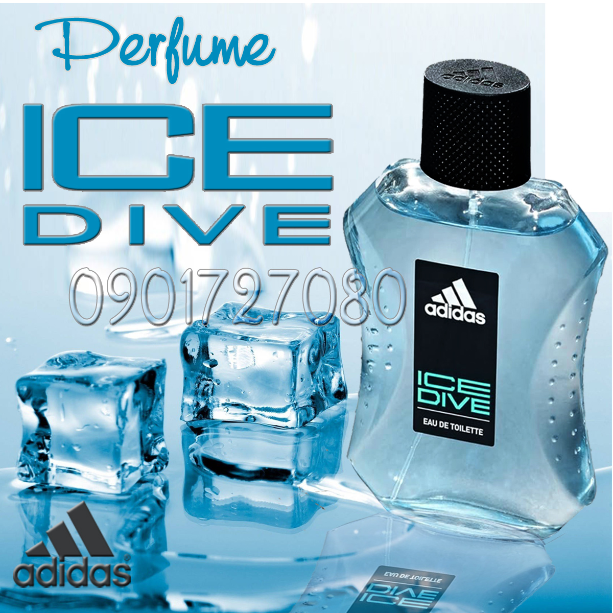 Nước hoa adidas ice dive for men 100ml - eu