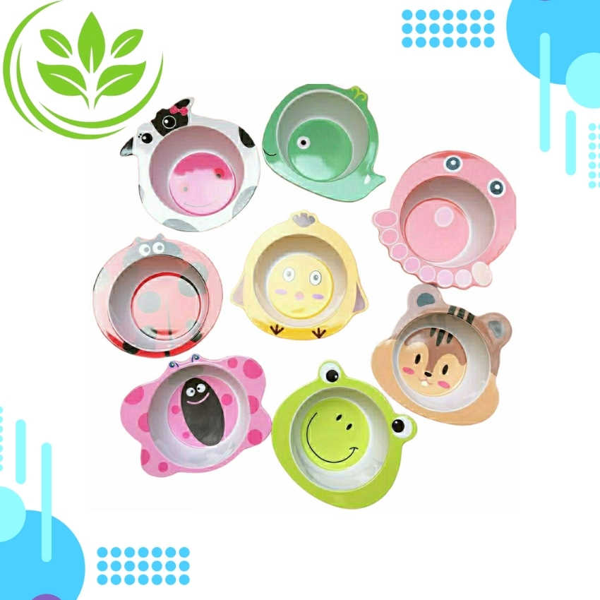 Bát ăn dặm cho bé nhiều hình thú cưng nghộ nghĩnh