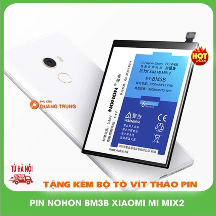 Pin xiaomi mi mix2 BM3B chính-hãng nohonpin nohon cực tốt