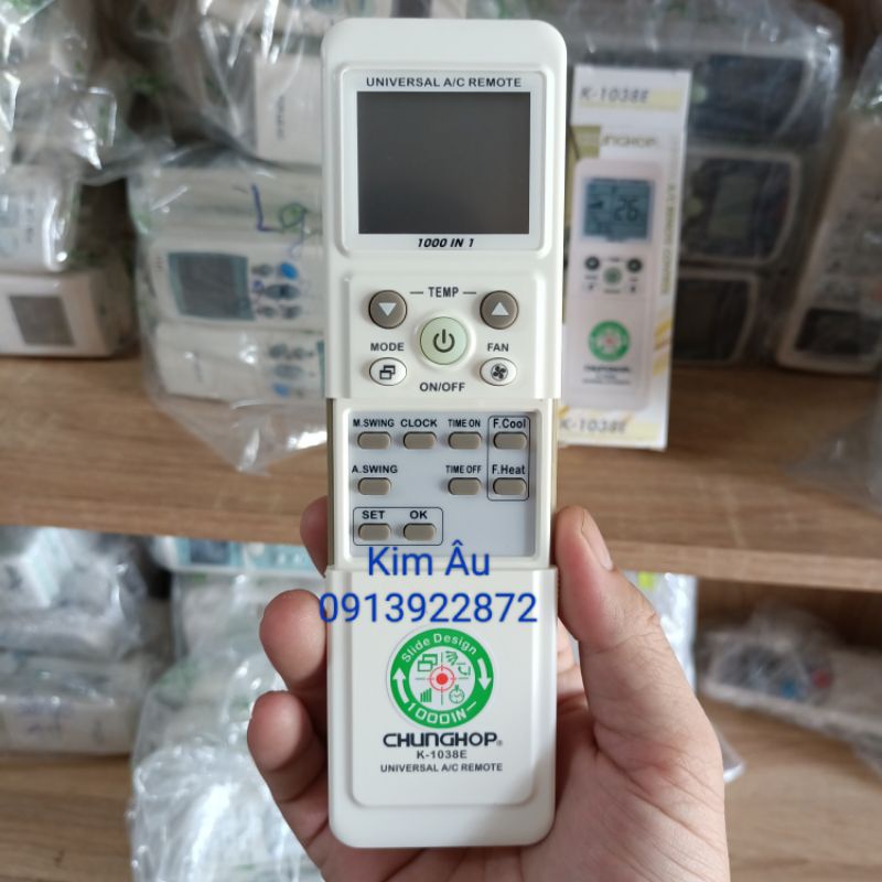 Điều khiển điều hòa đa năng 1038 Chunghop