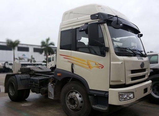 Tem dán sườn xe đầu kéo faw con ó