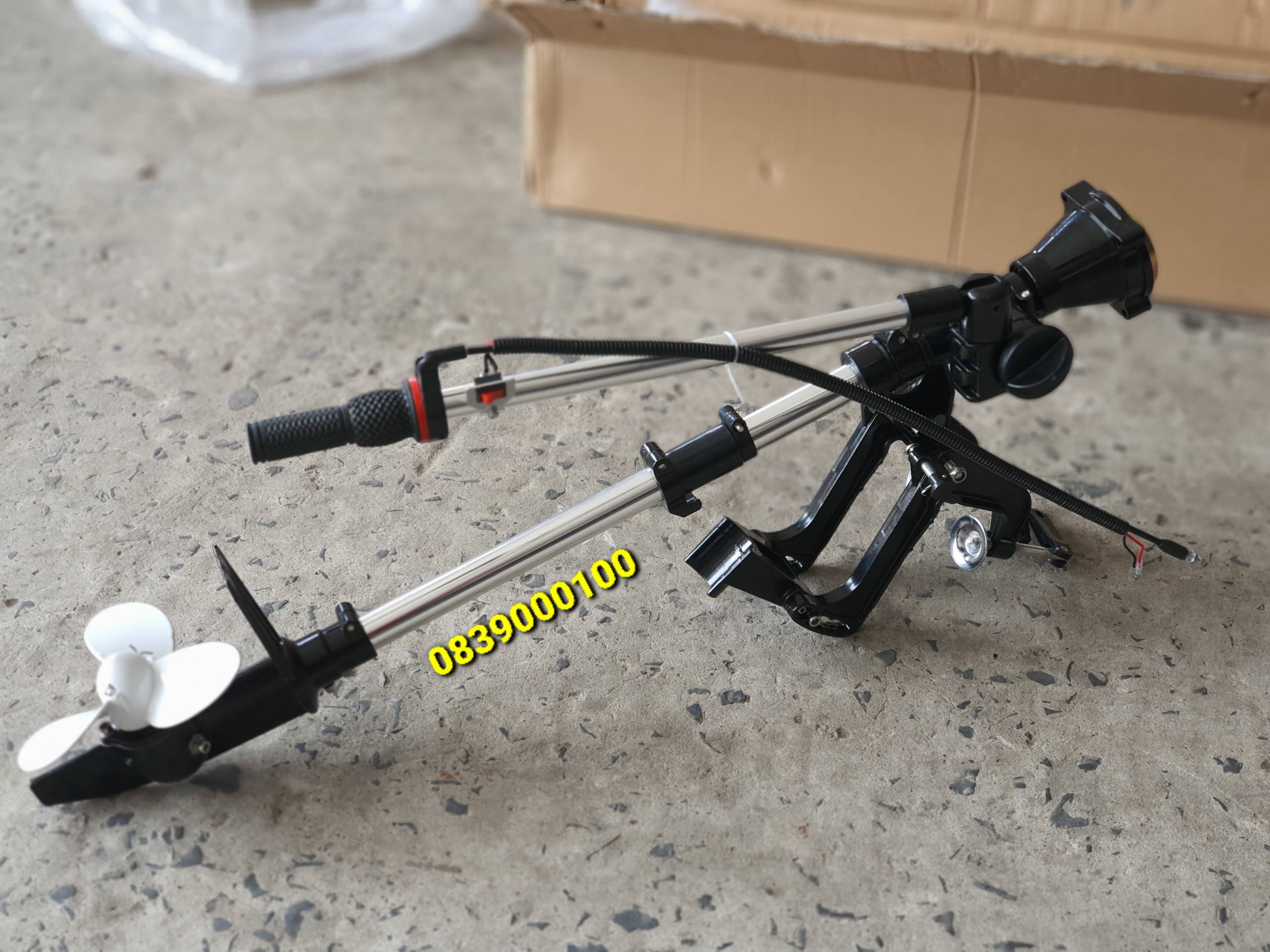 [FreeshipMAX] Láp Chân Vịt đuôi Tôm chạy Tàu Thuyền . Bộ Chân vịt chạy xuồng , Thuyền hơi , ca nô