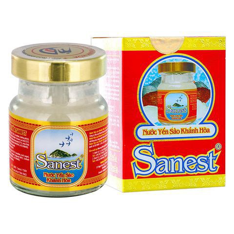 Lọ Yến Sào Khánh Hoà Sanest 70ml Có Đường