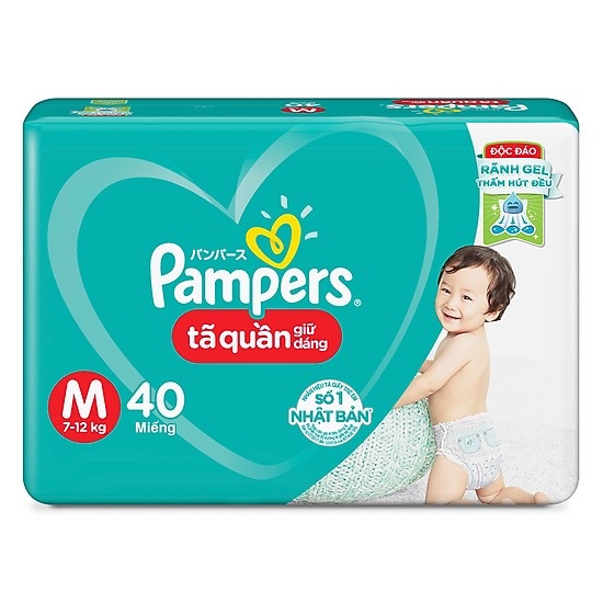 Pampers tã quần giữ dáng m40
