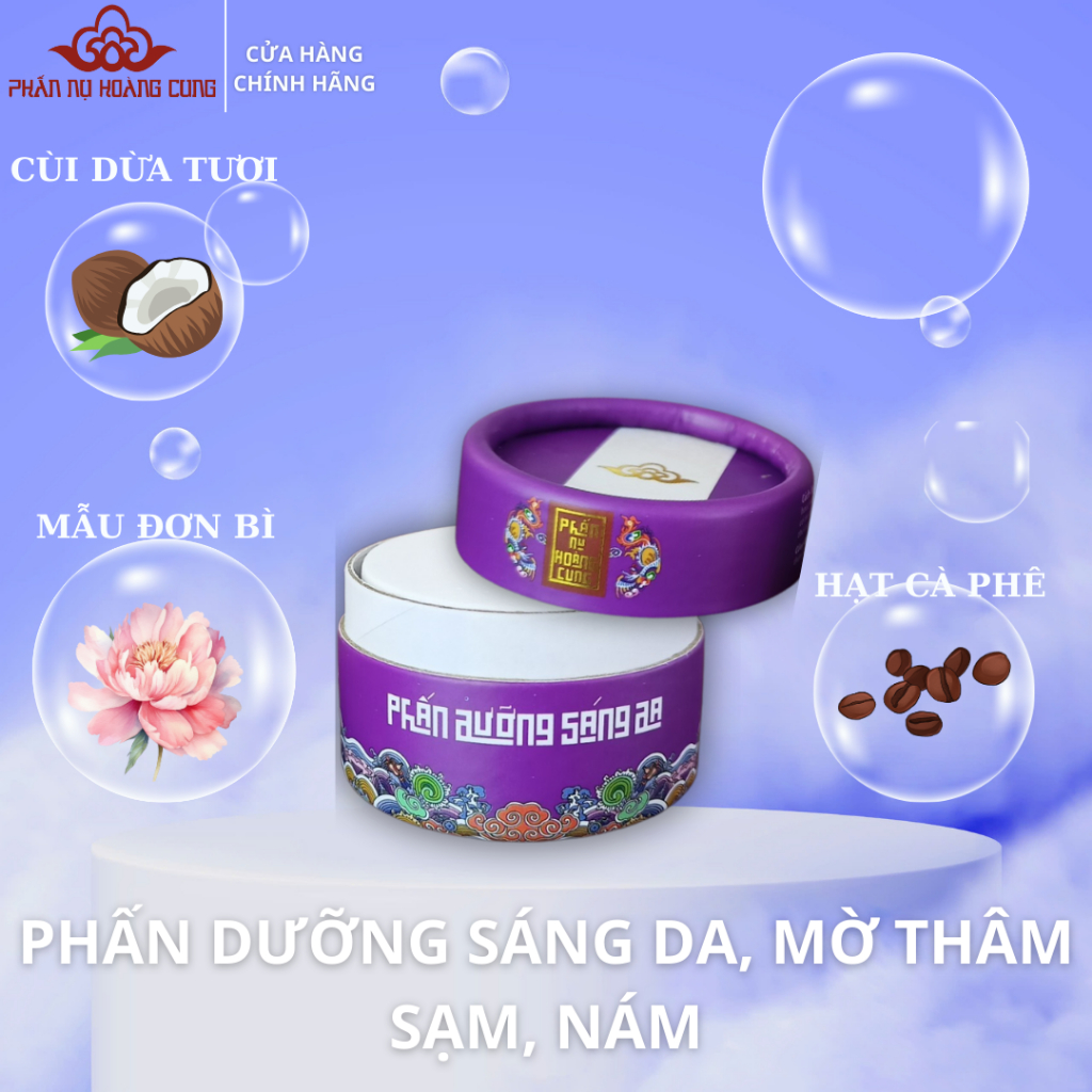 Phấn Dưỡng Sáng Da - Dạng Nén Phấn Nụ Hoàng Cung