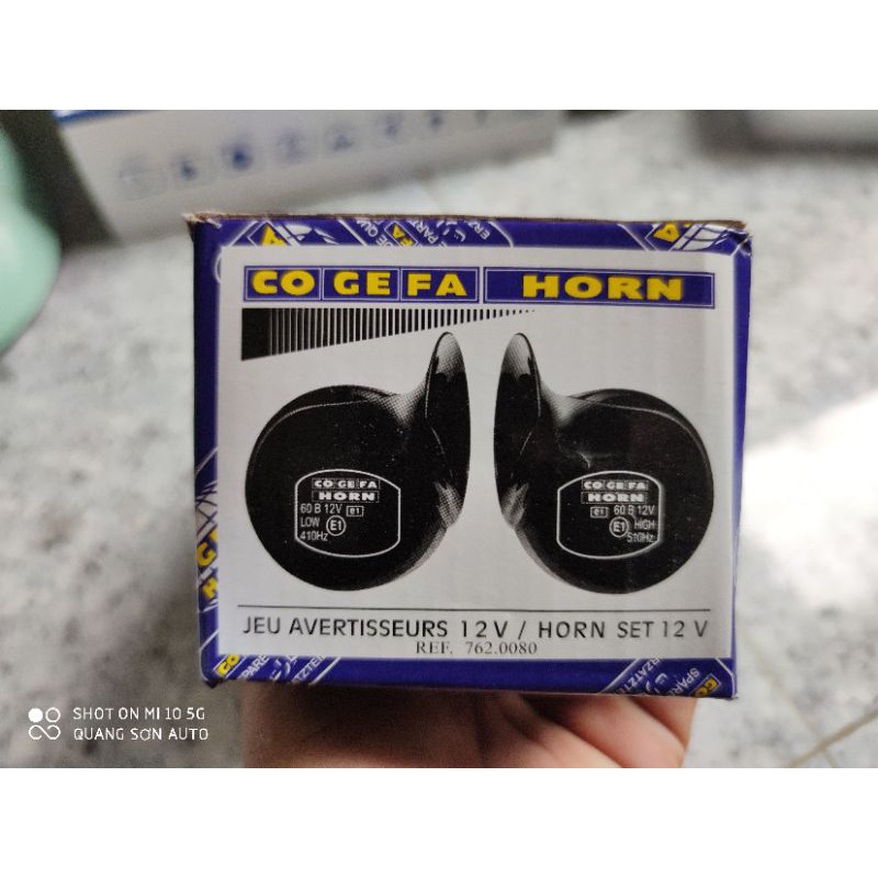 Kèn sò dùng cho xe hơi 12v