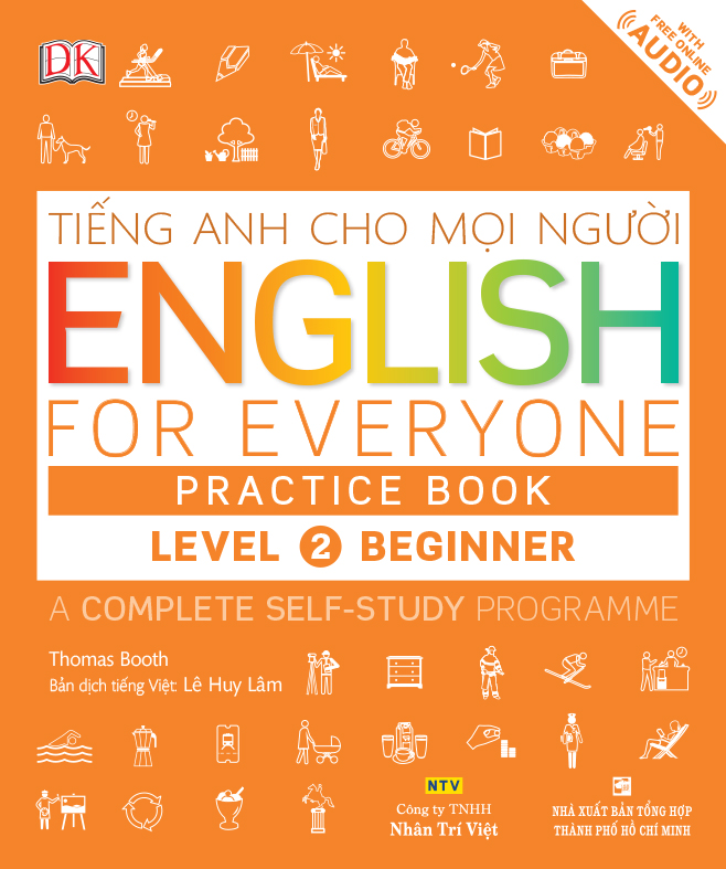 [HCM]Sách - English for Everyone - Level 2 Beginner - Practice Book (kèm CD)