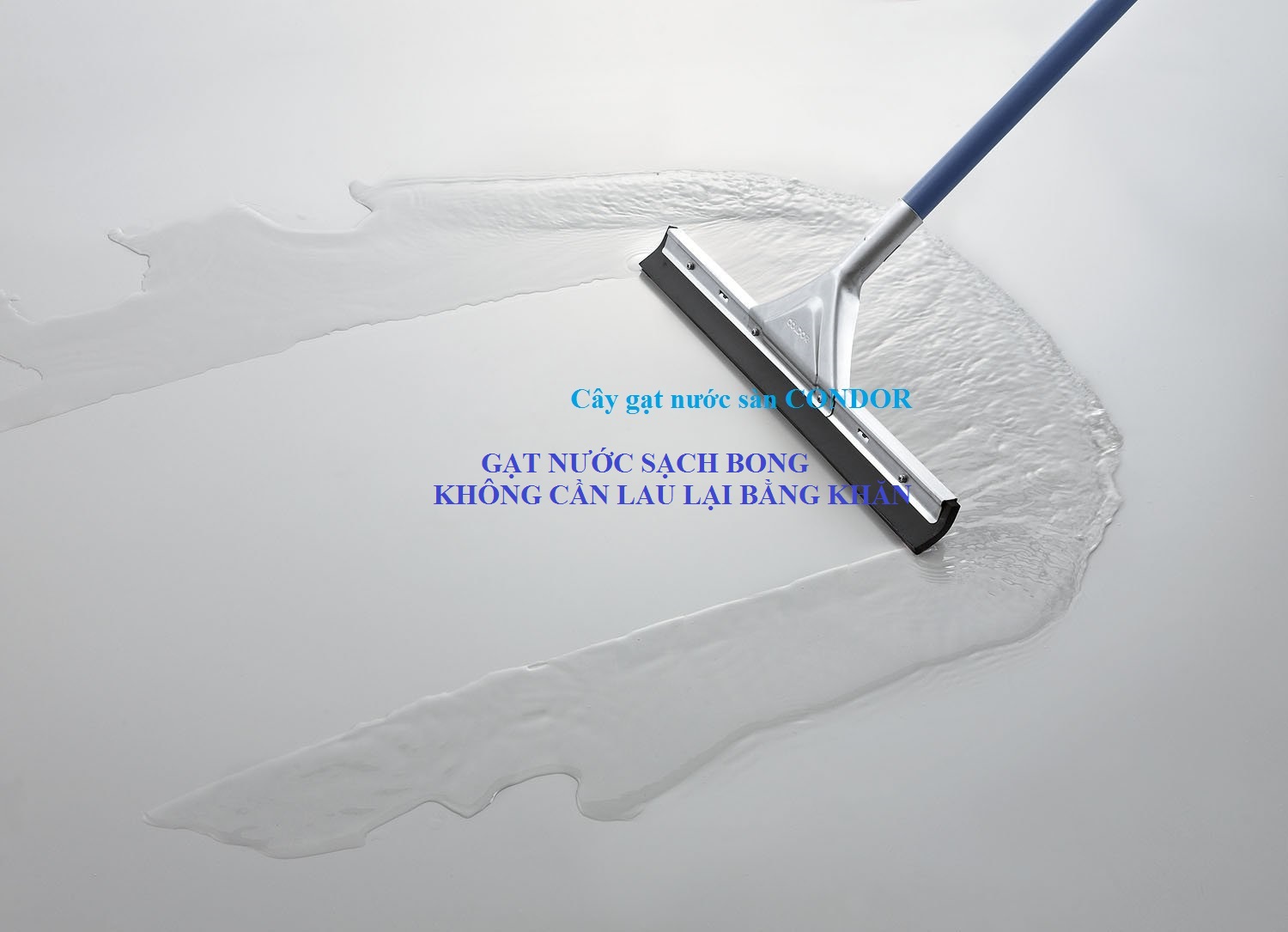 Cây gạt nước sàn cao cấp Made in Japan CONDORJP gạt nước hiệu quả nhất