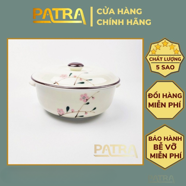 Âu cơm sứ men kem Bát Tràng - Âu đựng cơm nhiều mẫu chọn lựa
