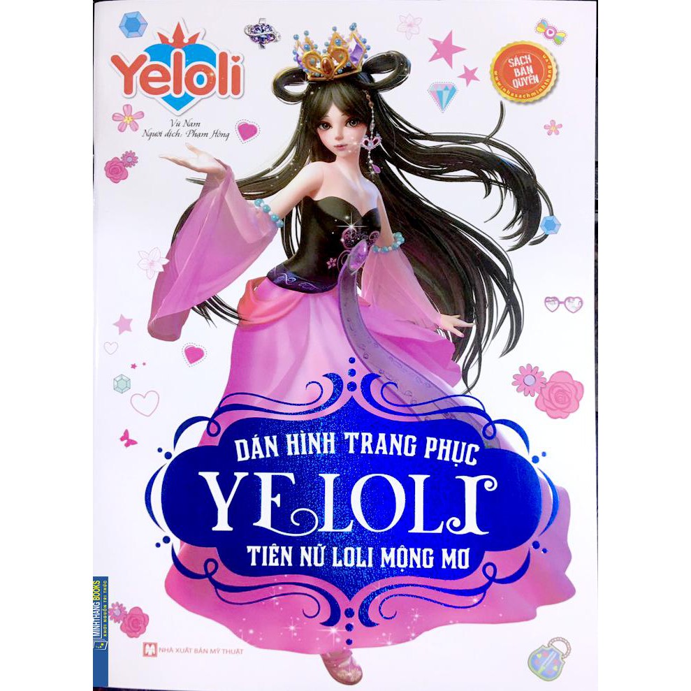 Dán hình trang phục YELOLI - Tiên nữ loli mộng mơ