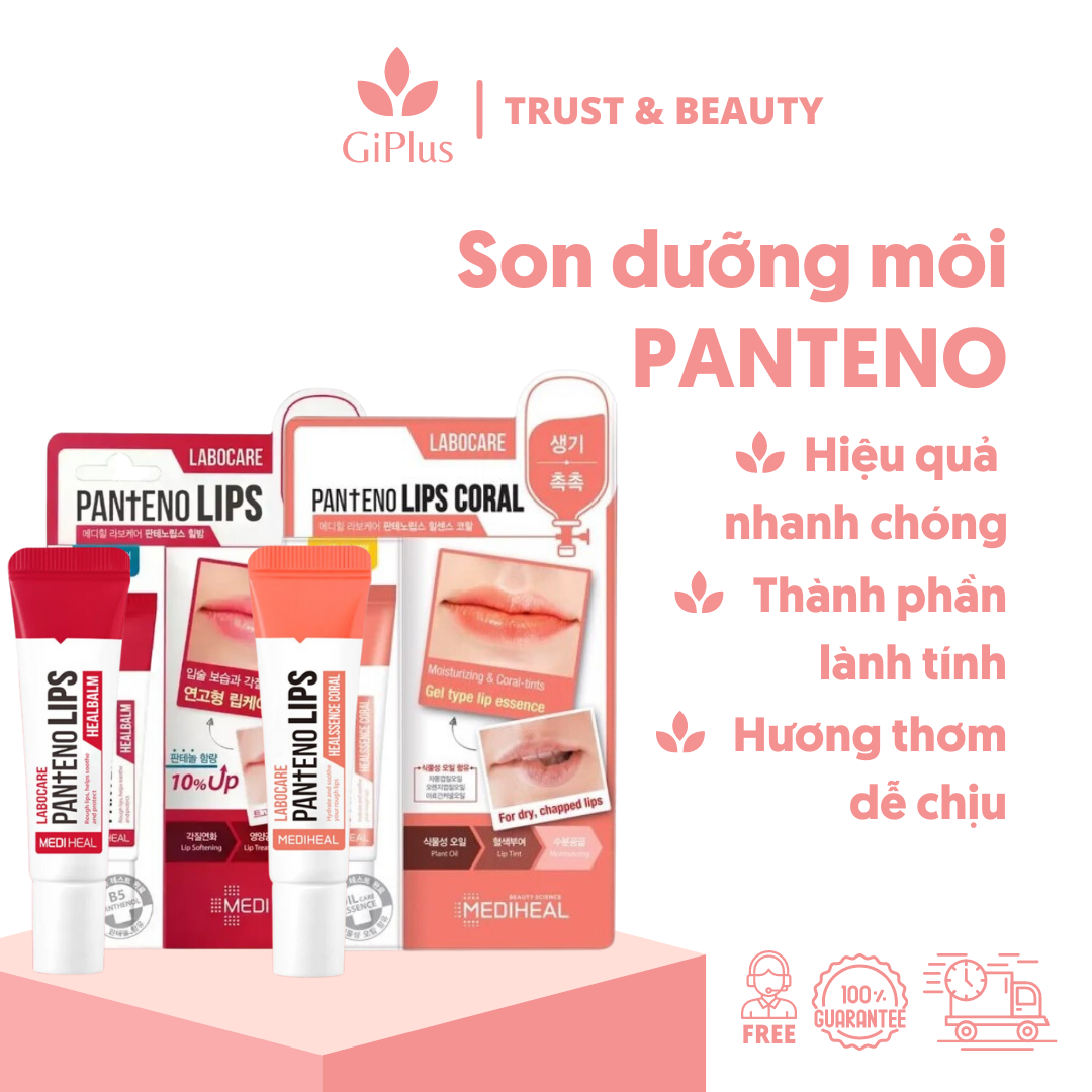 Son Dưỡng Mediheal Làm Mờ Thâm Môi, Mềm Môi, Hồng Môi Labocare Healbalm 10ml