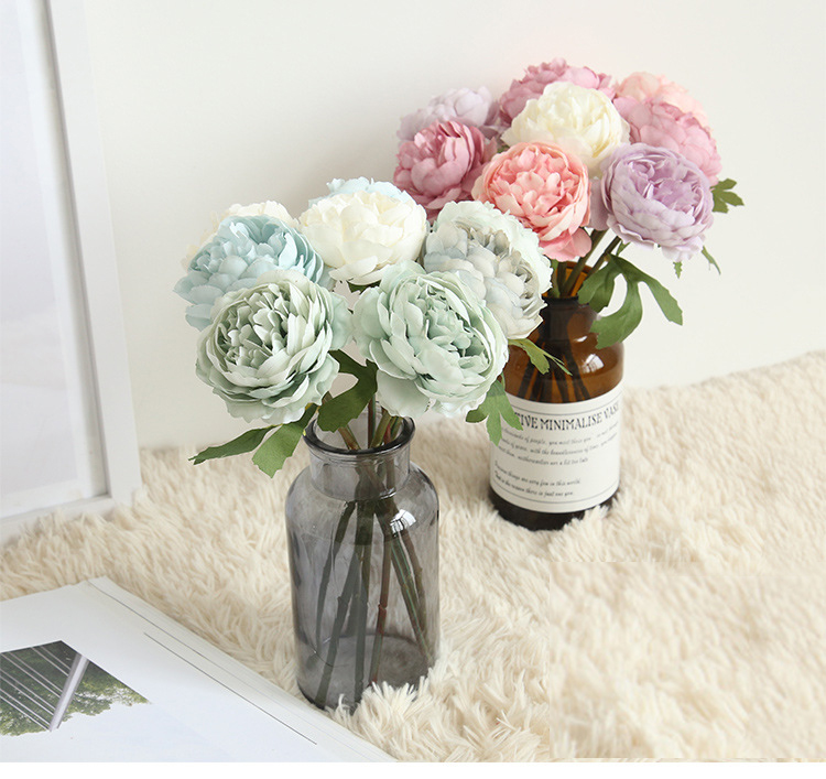 HOA HỒNG PANDORA - 1 Cành 1 Bông Dài 29cm - Hoa giả hoa lụa