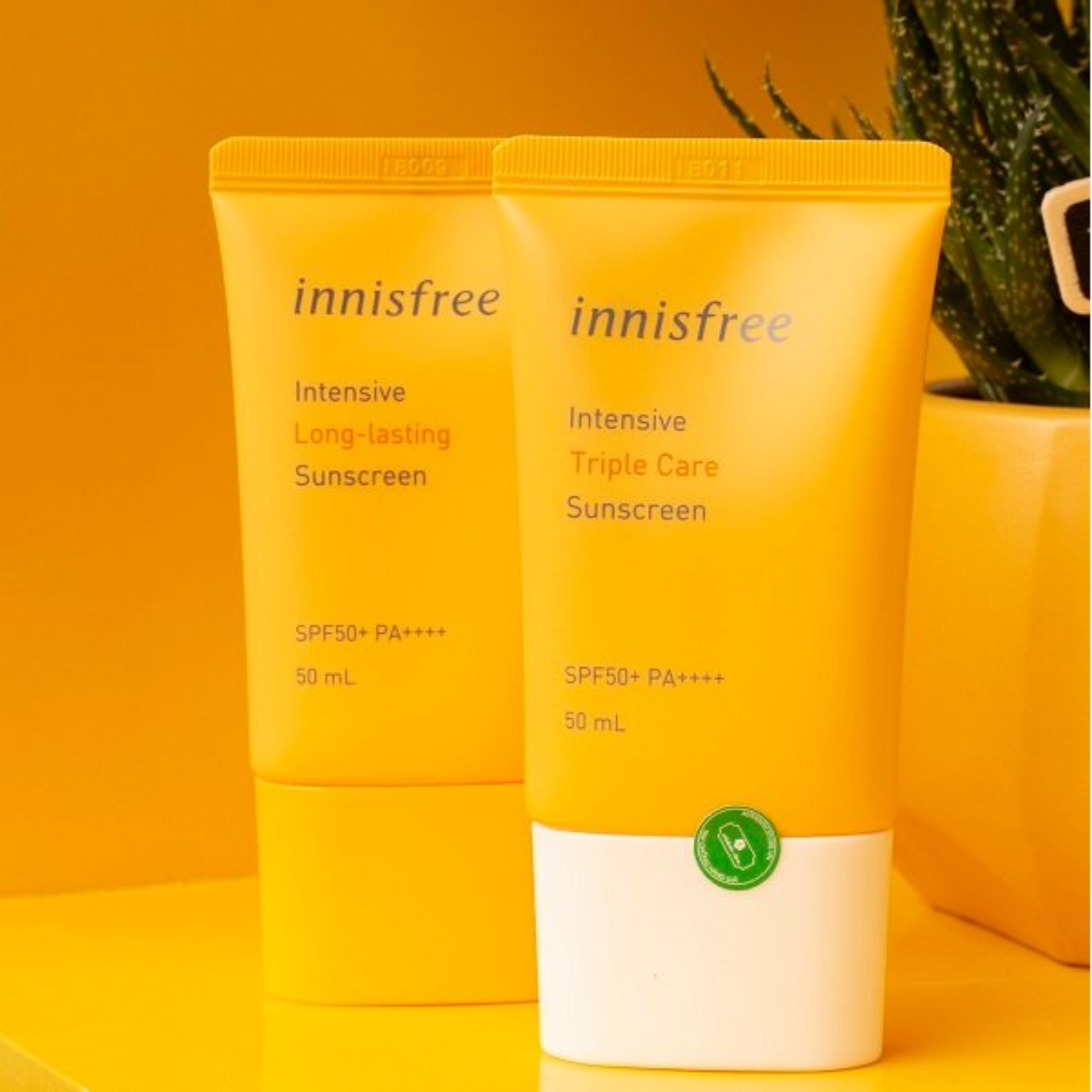 [HCM]Kem chống nắng mát da Innisfree Triple Care Minisize 20ml HL00142