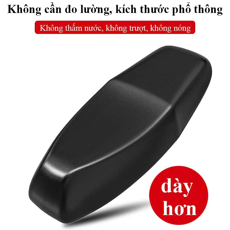 Bọc Yên Xe Máy Bằng Da Pu OKSEP Da Bọc Yên Xe Máy Co Giãn Chống Thấm Nước Chống Trầy Xước